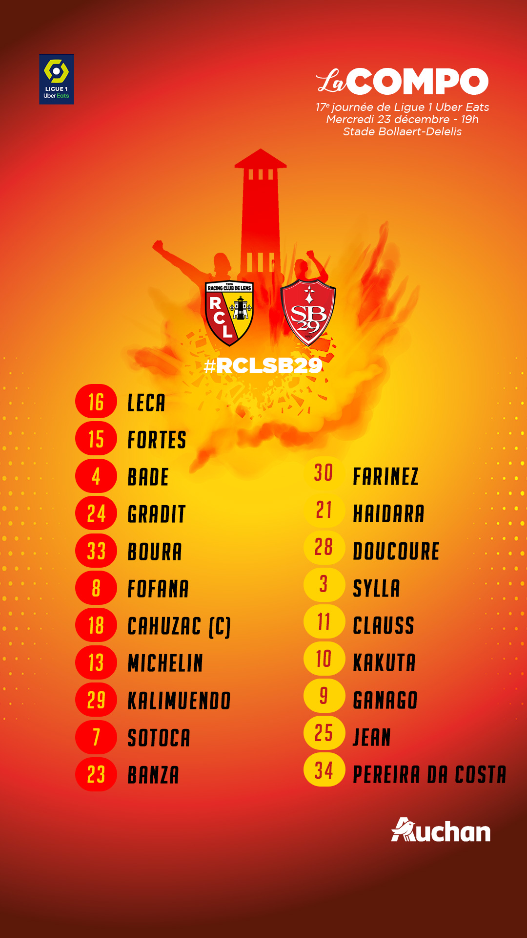 Lens - Brest la compo lensoise