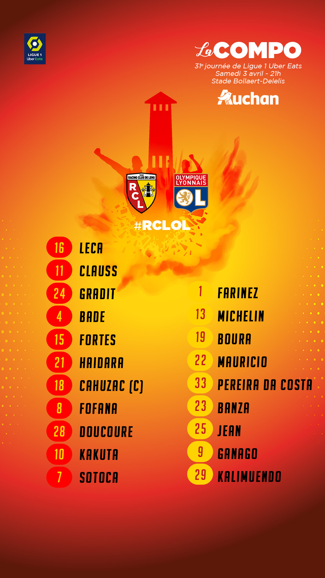 Lens - Lyon la compo lensoise