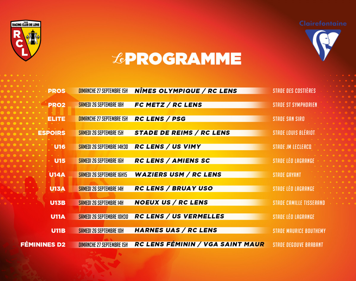 Résultats Et Matchs à Venir | RC Lens