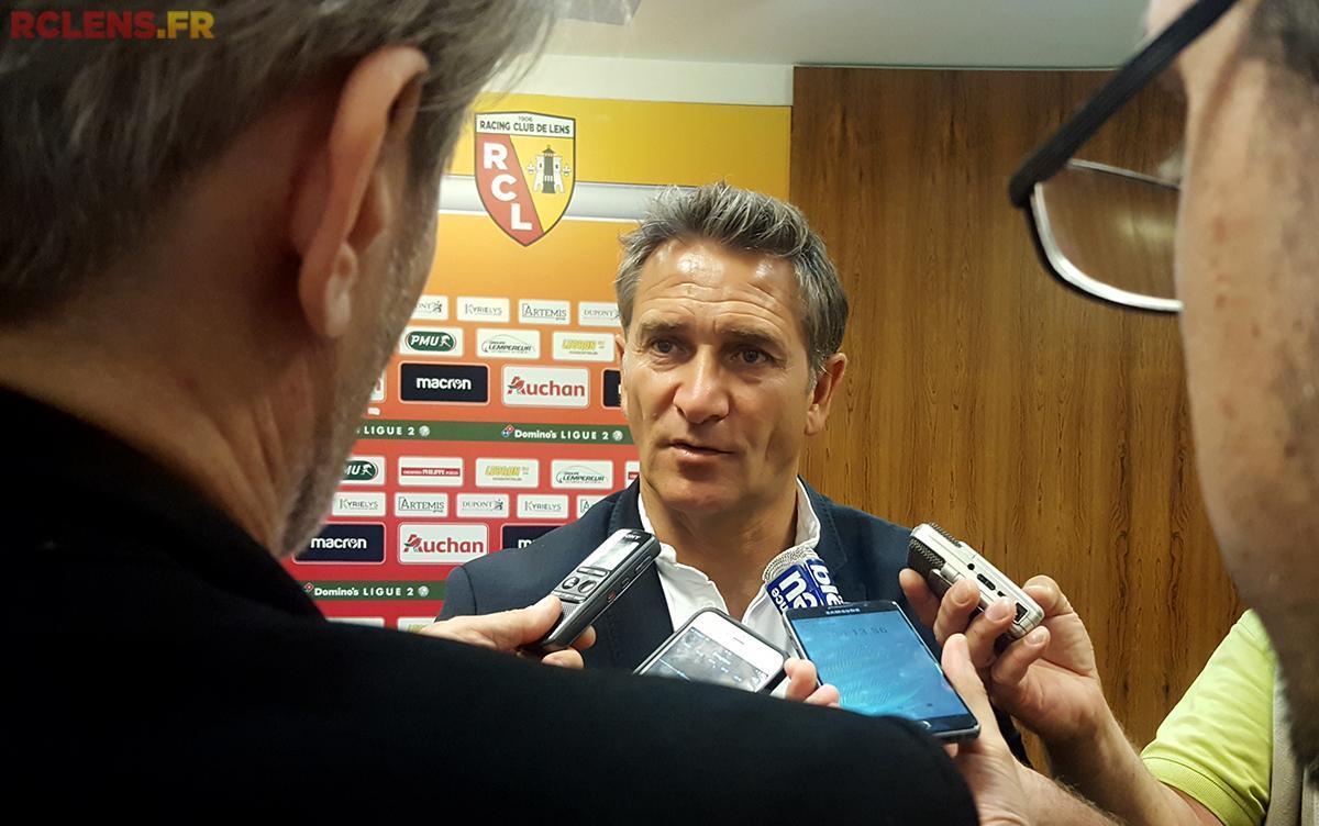 Philippe Montanier réaction après Lens - Saint-Etienne amical