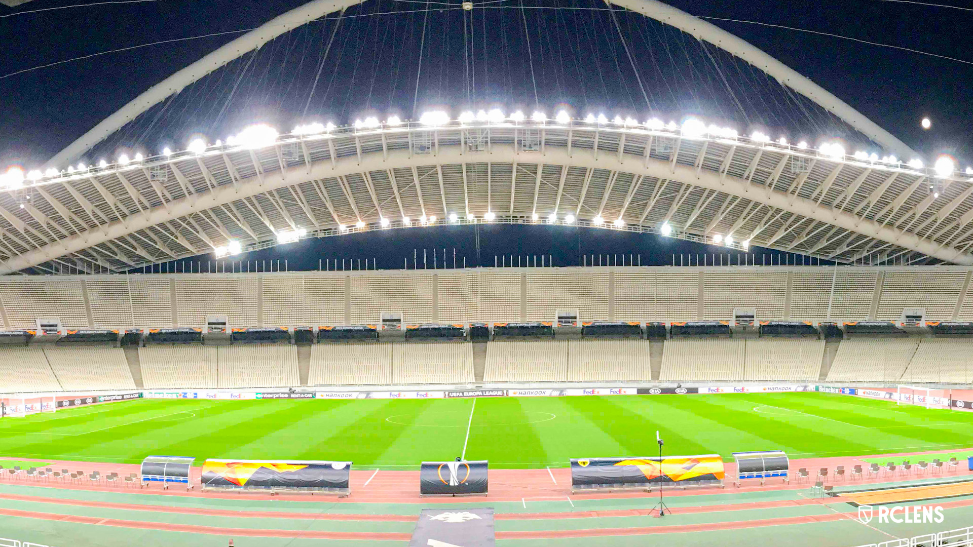 Panathinaïkos-RC Lens à l'horizon : stade olympique d'Athènes