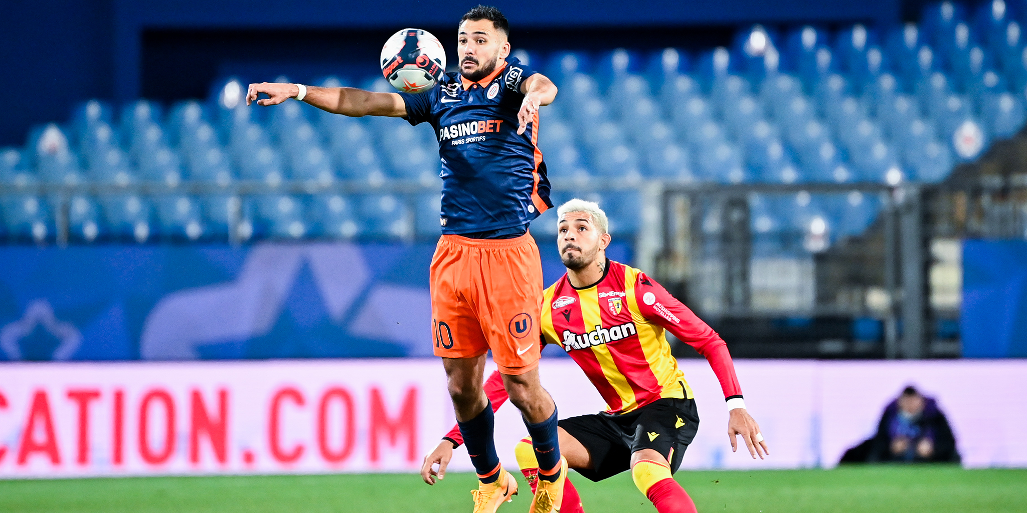 Montpellier Hérault SC-RC Lens à la loupe