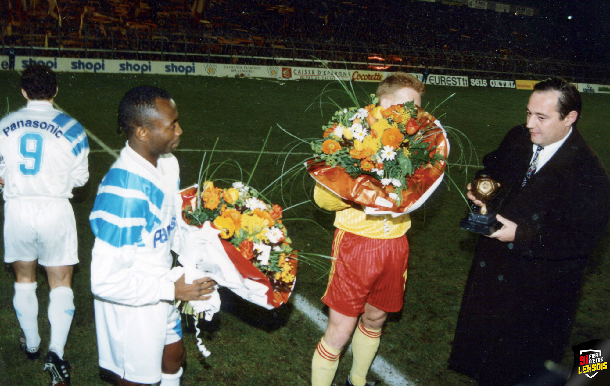 RC Lens-Olympique de Marseille (2-1), le 15 février 1992