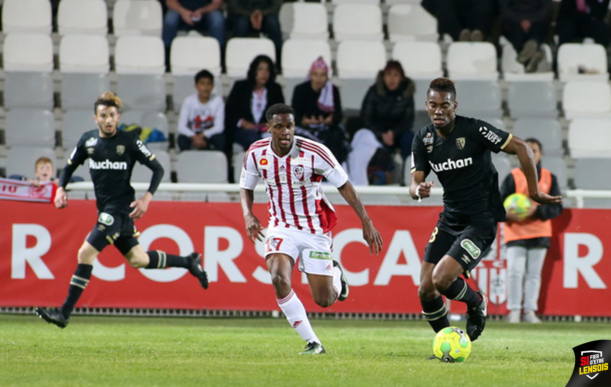 AC Ajaccio-RC Lens (3-6), le 10 avril 2017