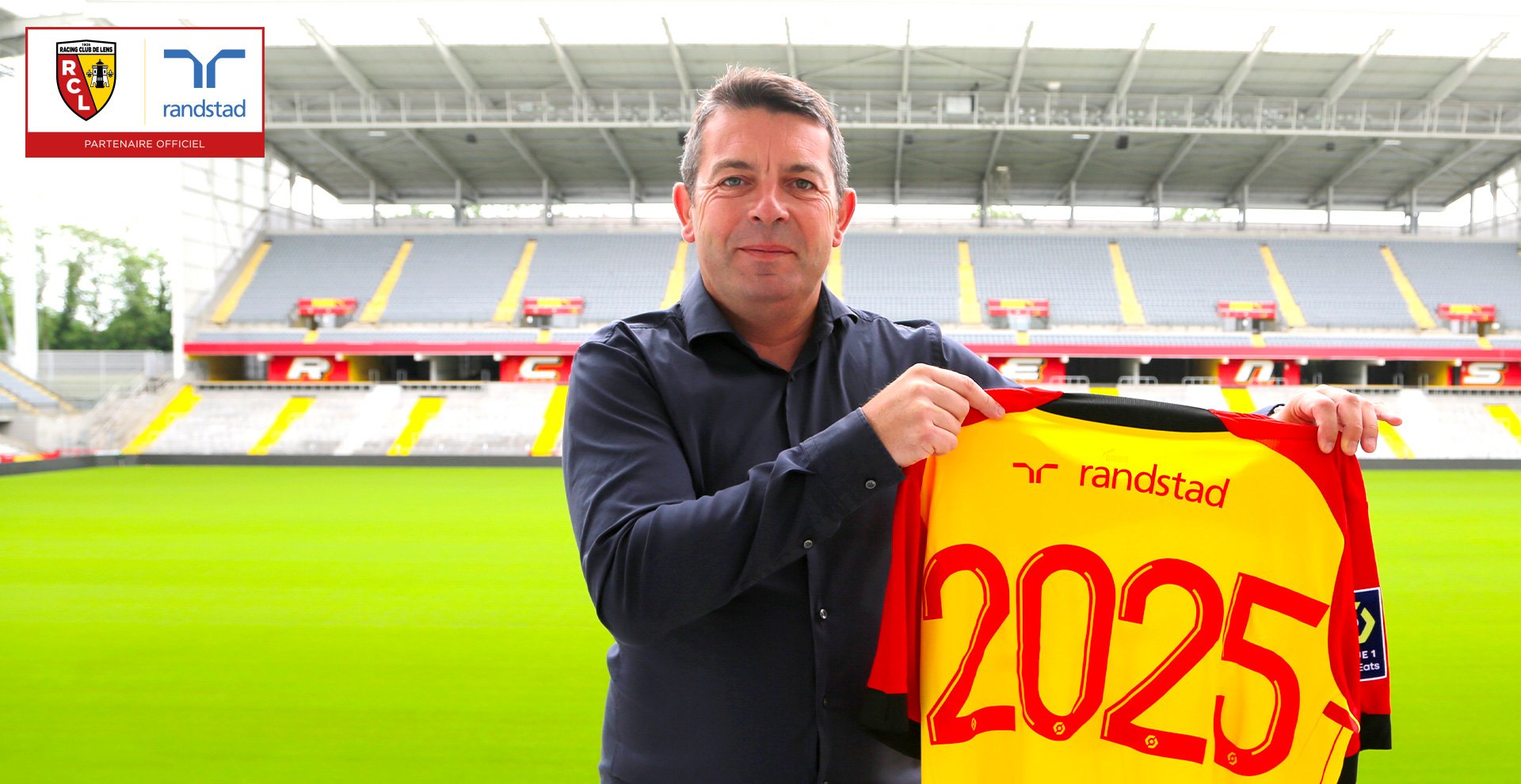 Randstad, nouveau partenaire officiel du RC Lens