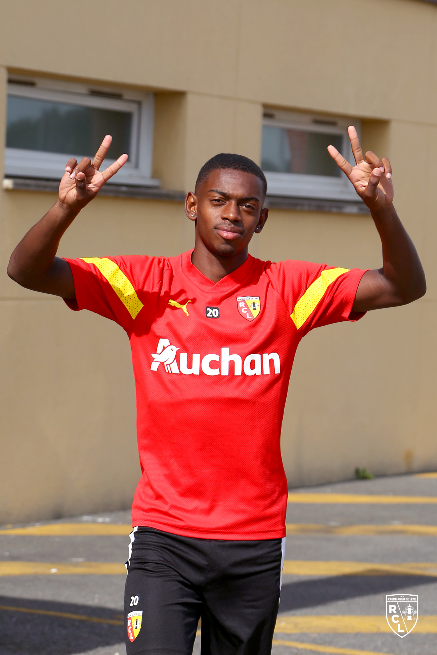 Entraînement RC Lens : David Pereira da Costa