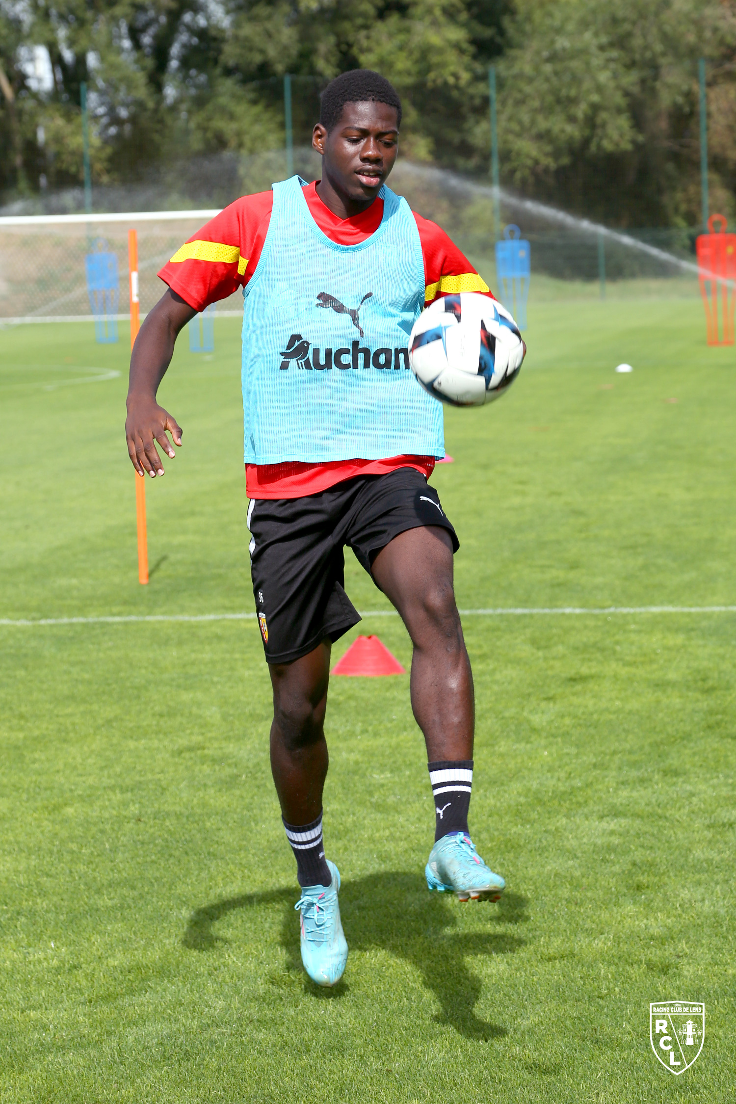 Entraînement RC Lens : Mamadou Camara