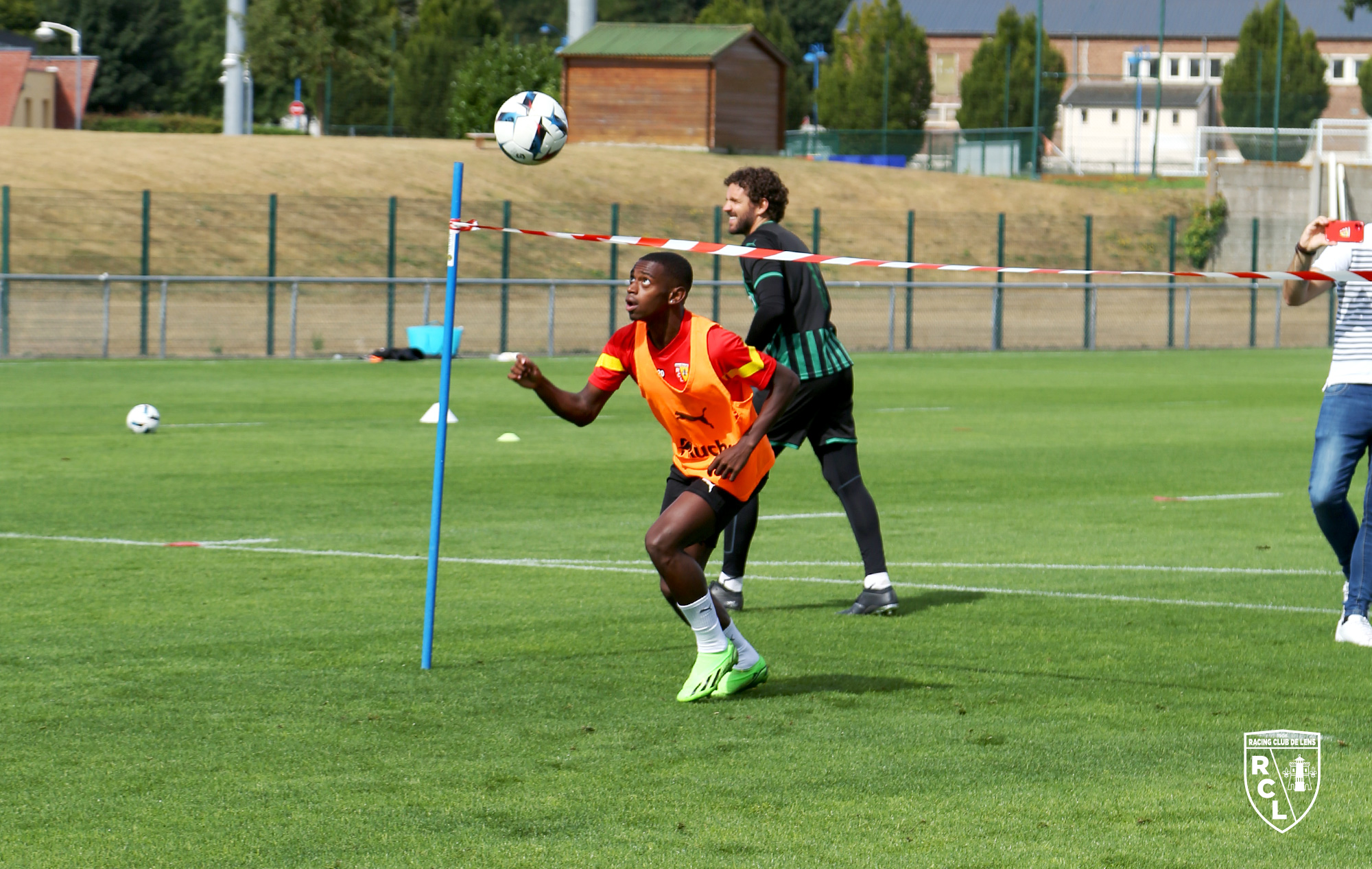 Entraînement RC Lens : David Pereira da Costa