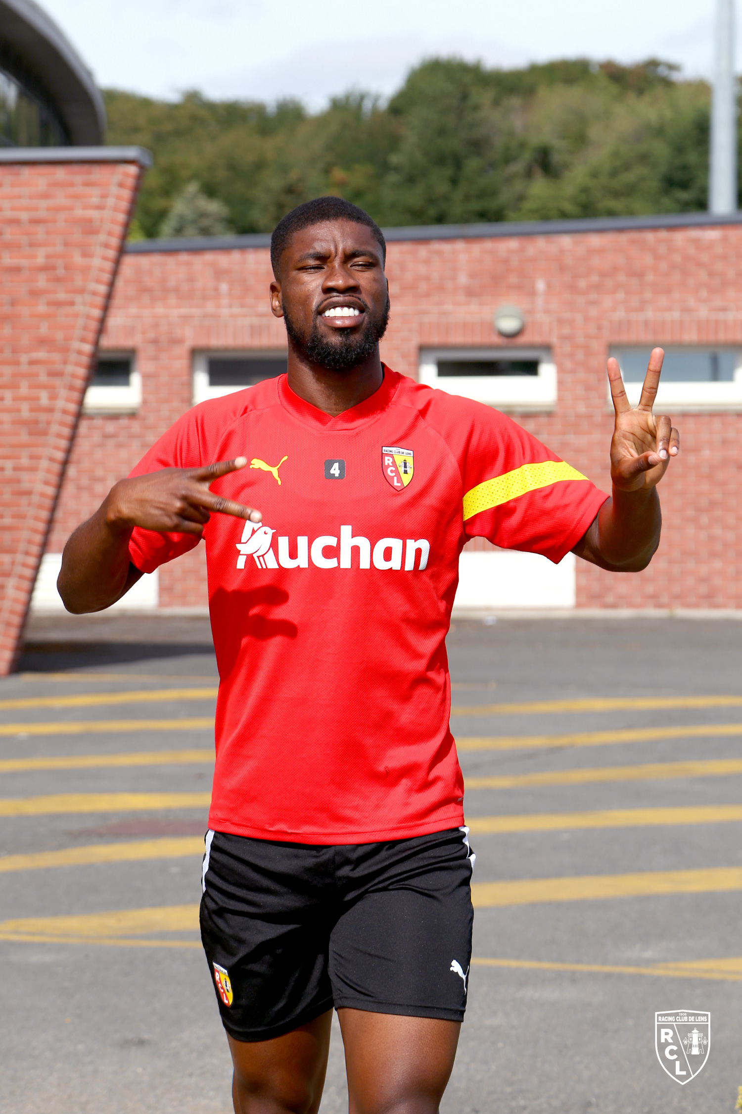 Entraînement RC Lens : Kevin Danso