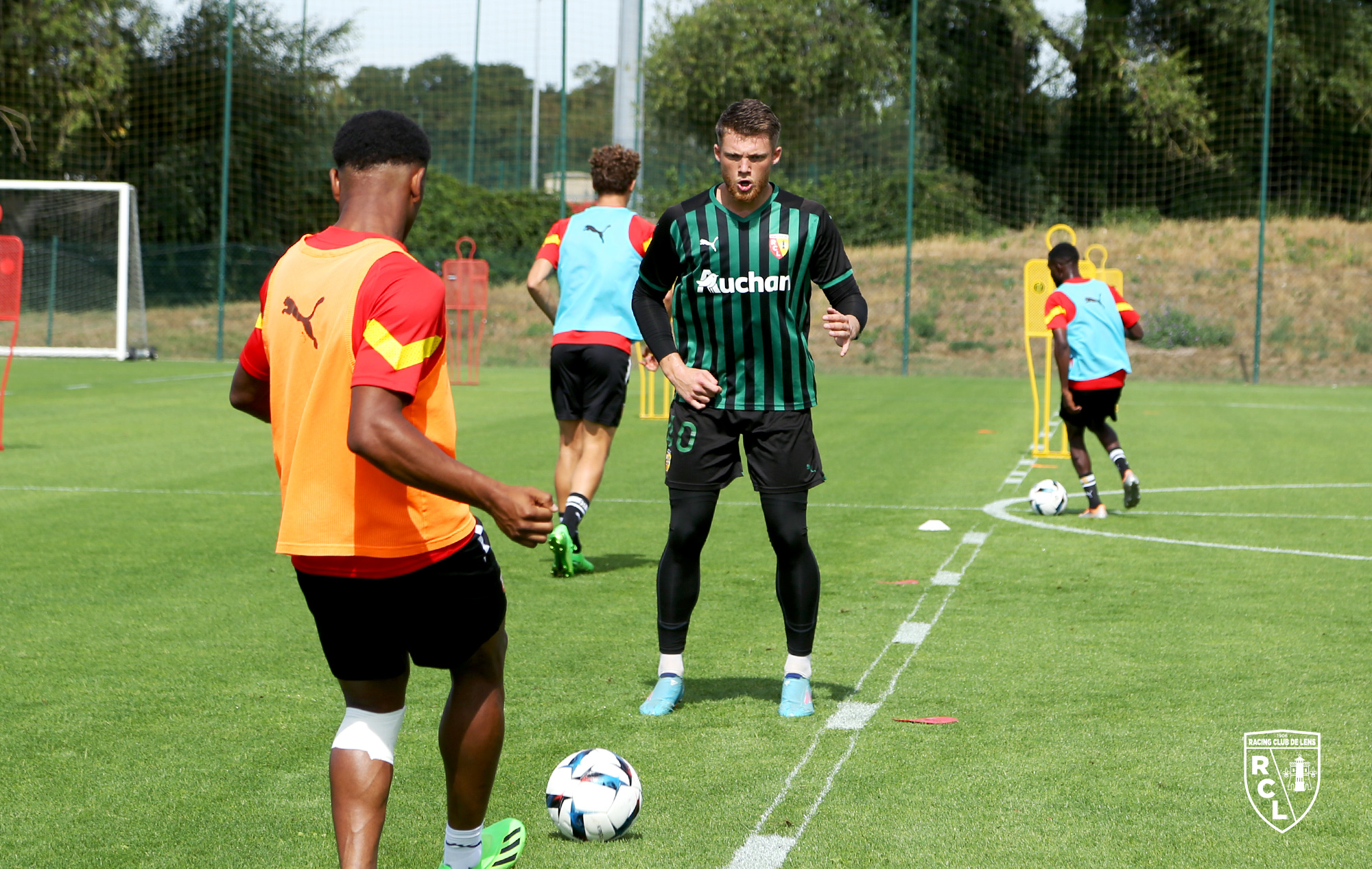 Entraînement RC Lens : Augustin Delbecque