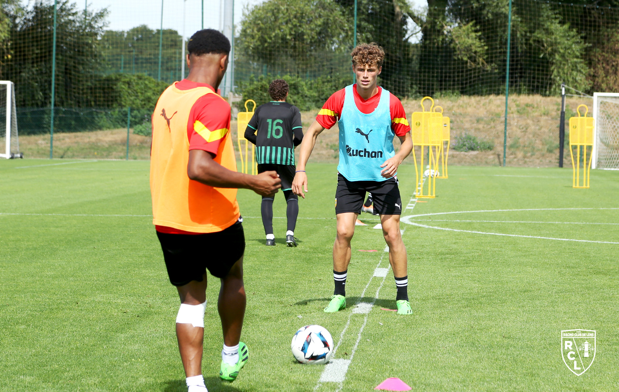 Entraînement RC Lens : Adrien Louveau