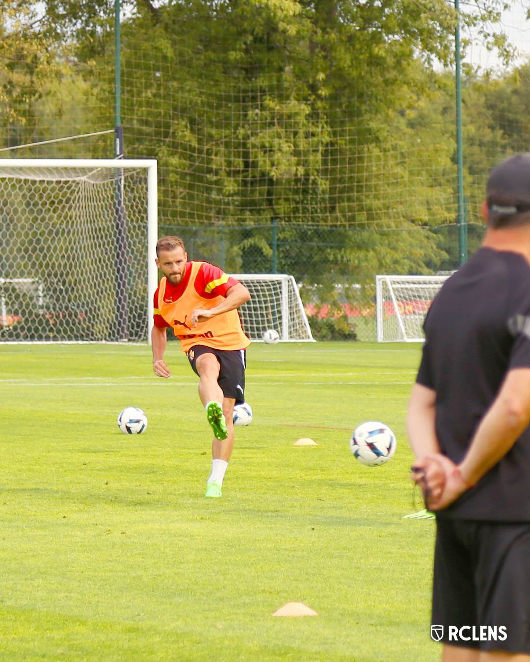 Entraînement RC Lens : Jonathan Gradit