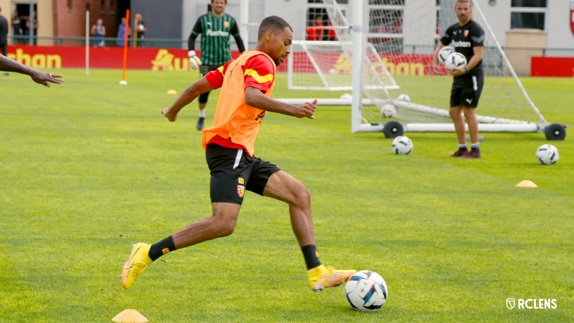 Entraînement RC Lens : Alexis Claude-Maurice