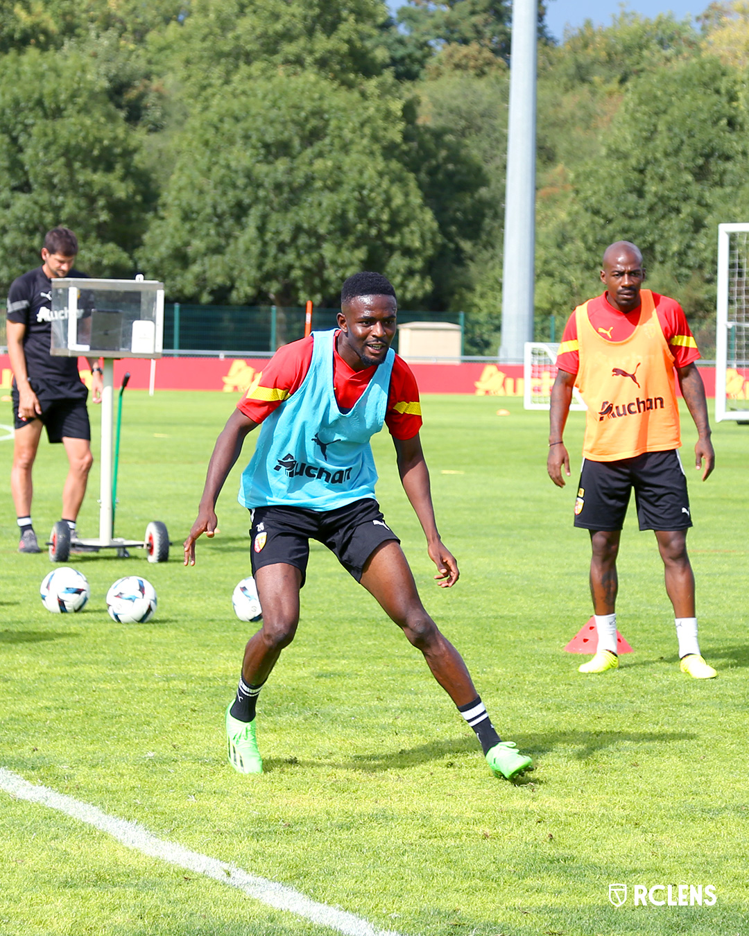 Entraînement RC Lens : Salis Abdul Samed