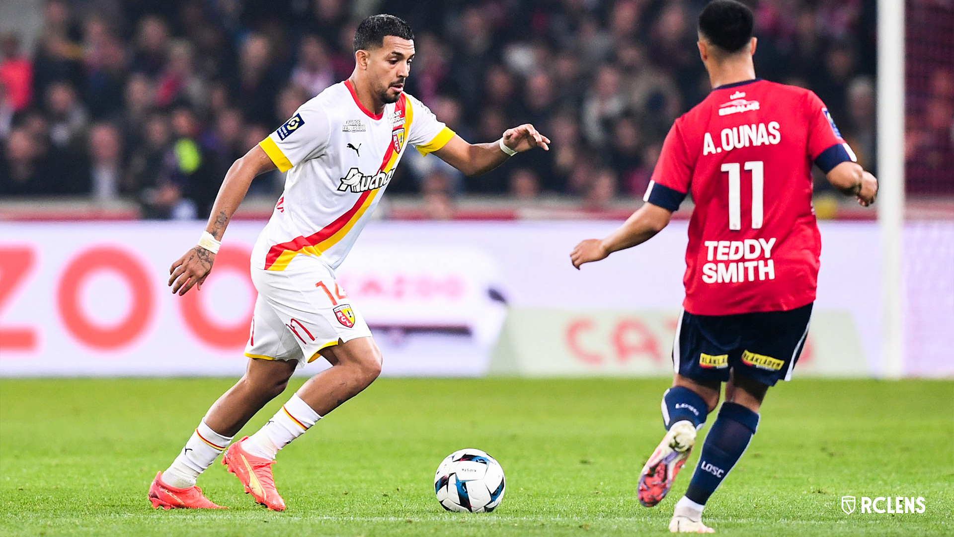 Stats du match Lille OSC-RC Lens