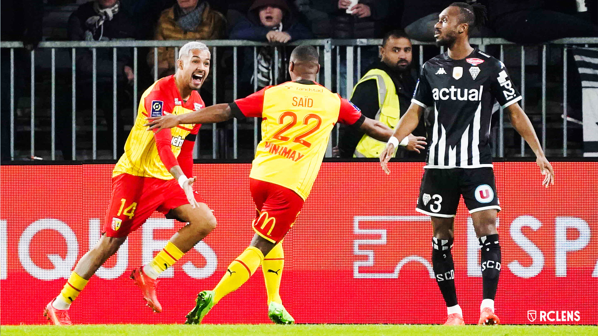 RC LENS - ANGERS SCO (3 - 0) - Highlights - (RCL - SCO) / 2022-2023 