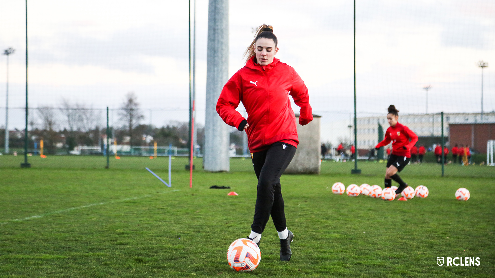 Entraînement du RC Lens Féminin