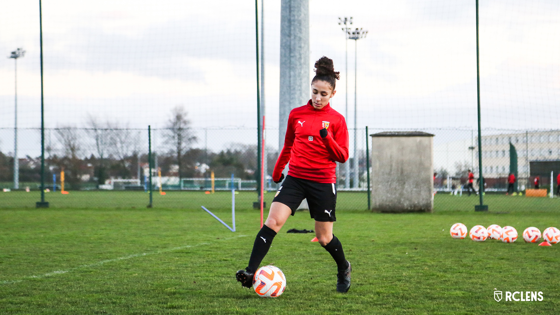 Entraînement du RC Lens Féminin