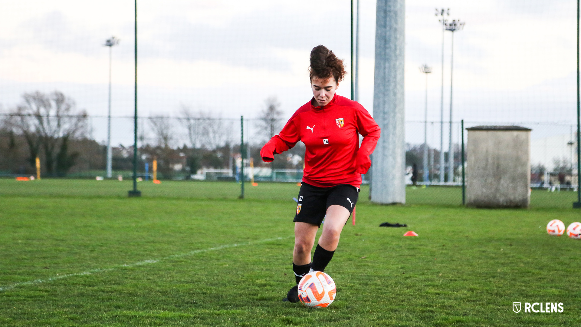 Entraînement du RC Lens Féminin