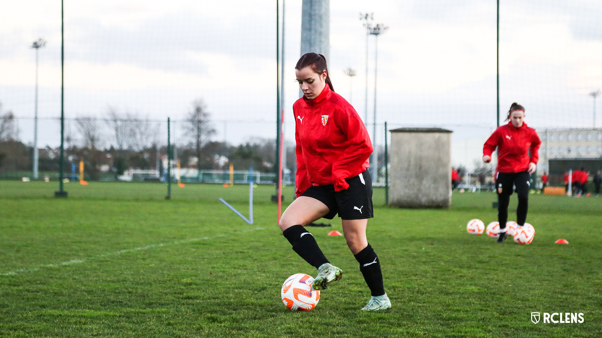 Entraînement du RC Lens Féminin