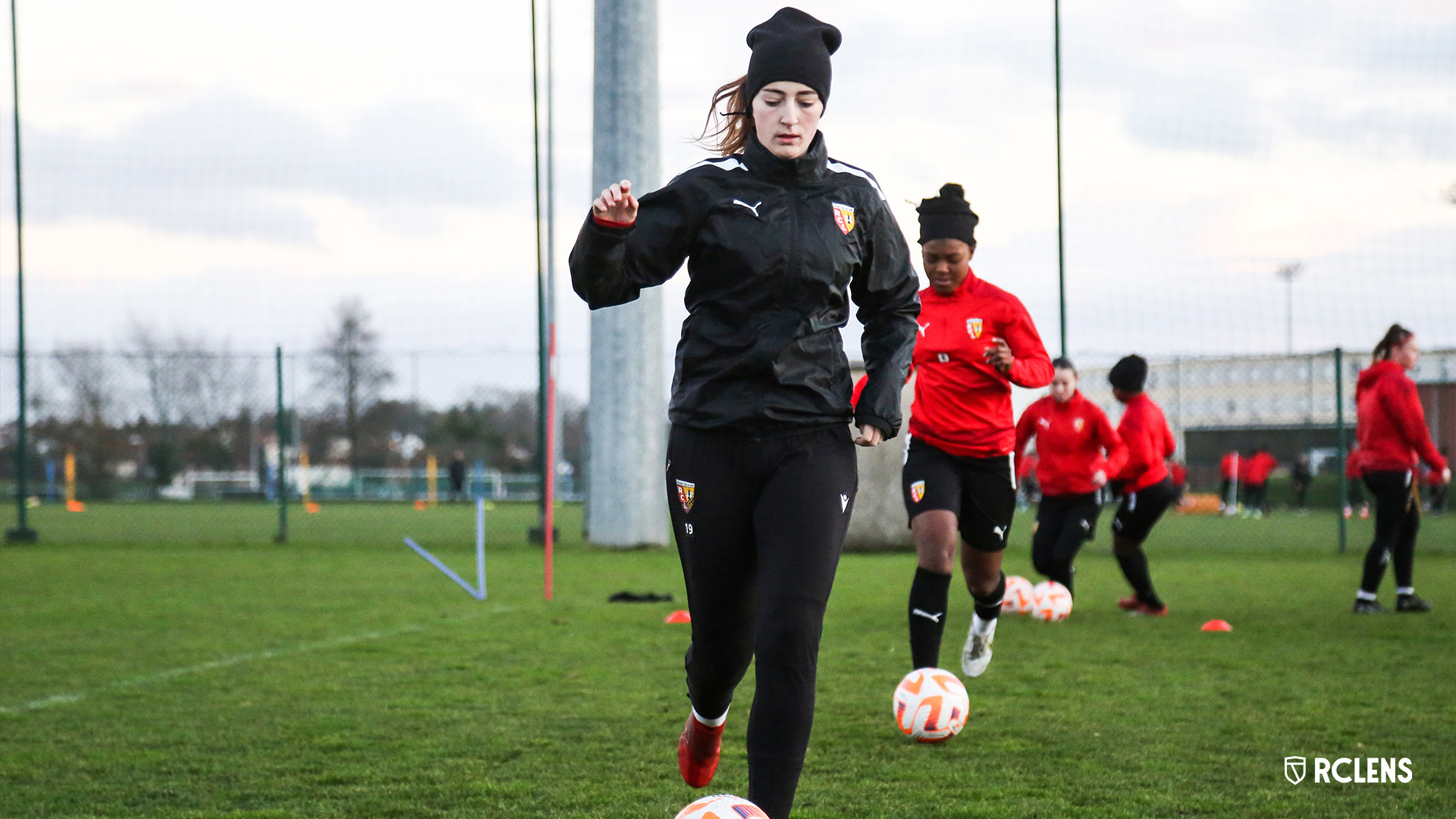 Entraînement du RC Lens Féminin