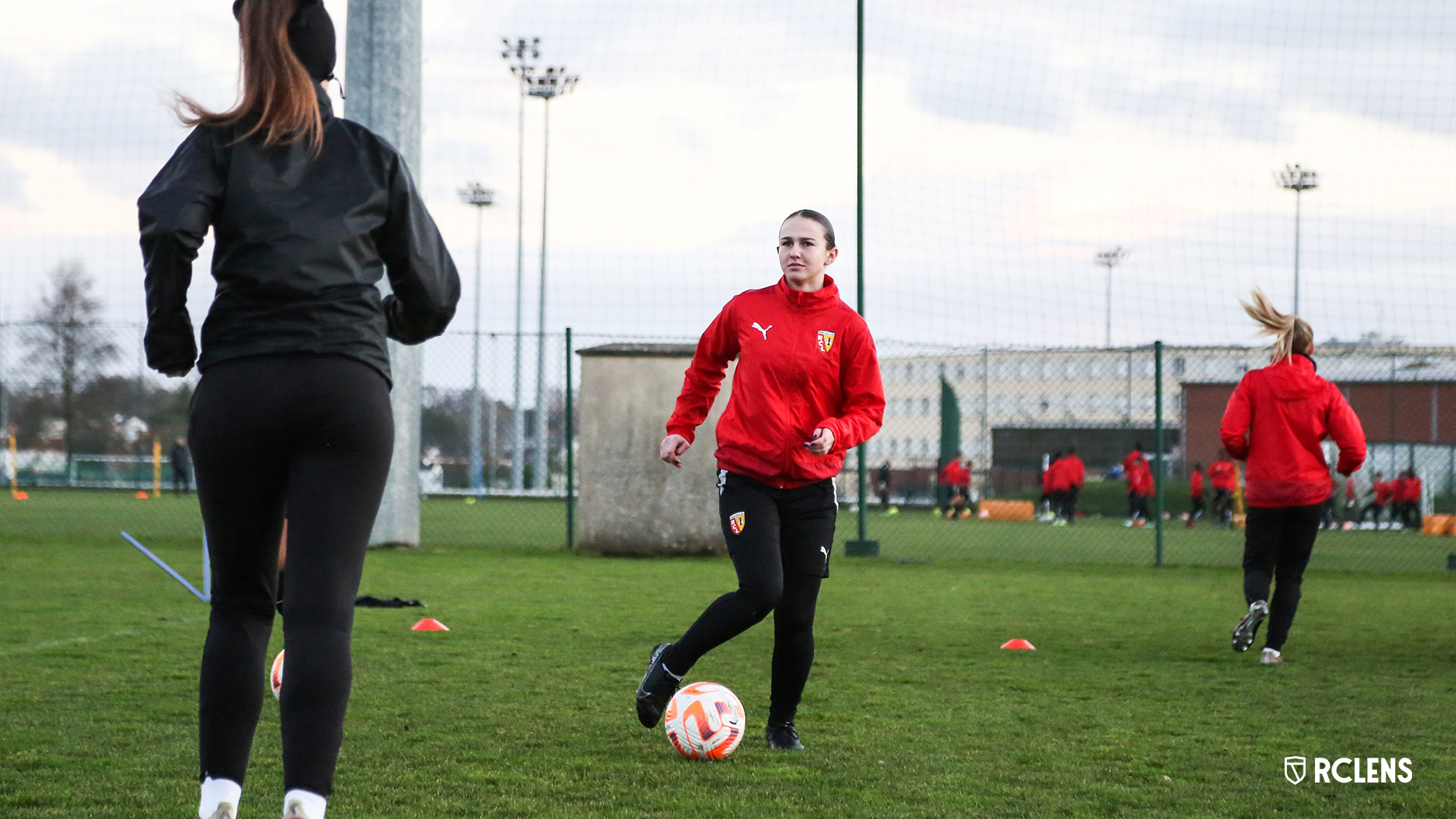 Entraînement du RC Lens Féminin