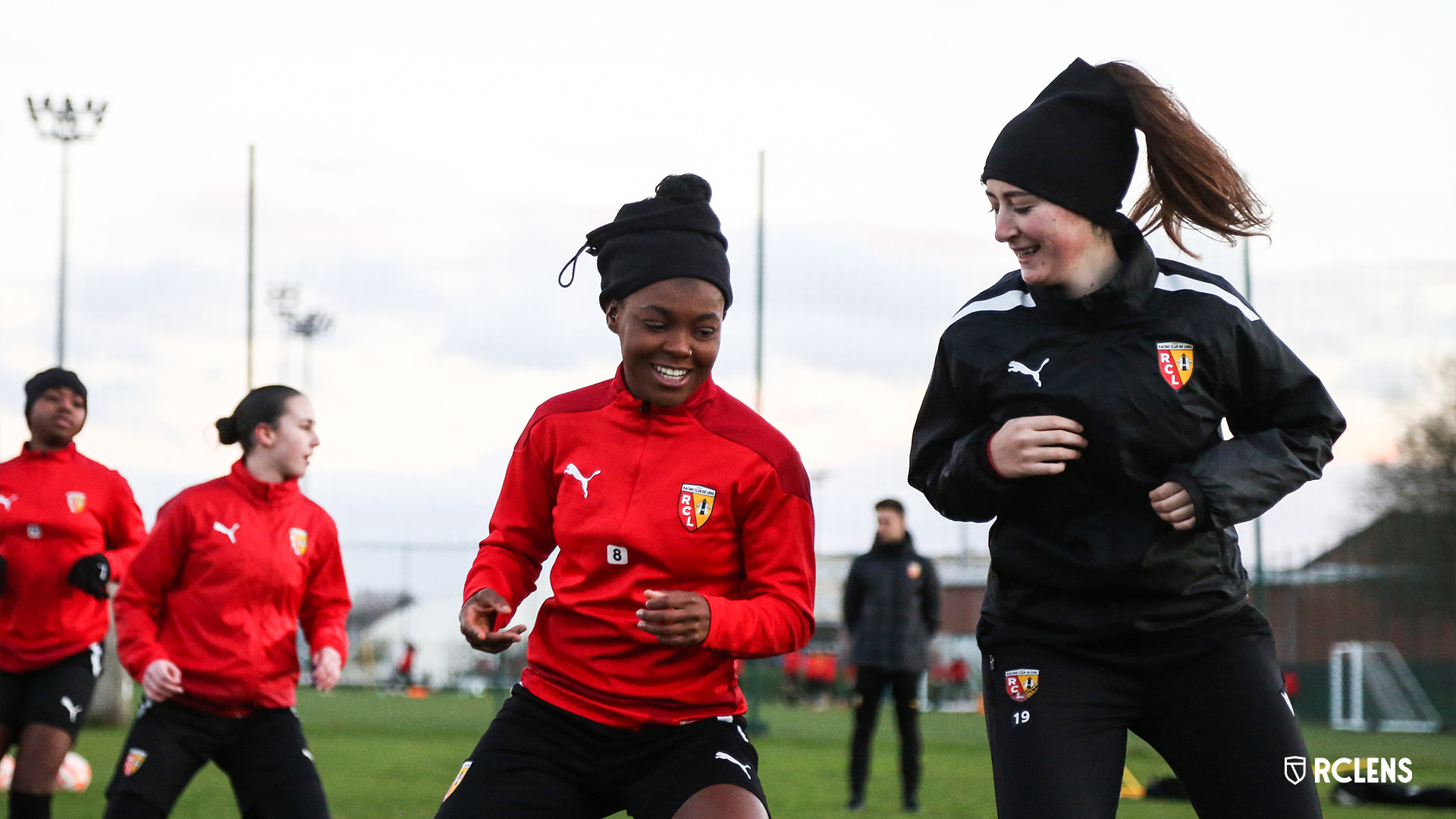 Entraînement du RC Lens Féminin