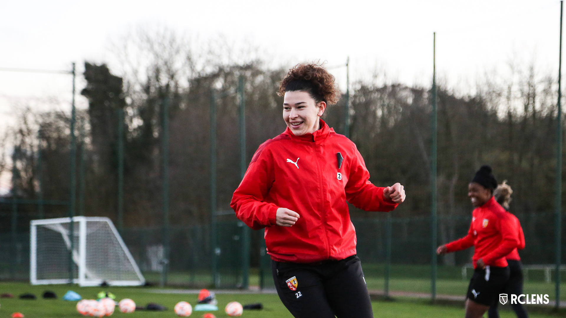 Entraînement du RC Lens Féminin