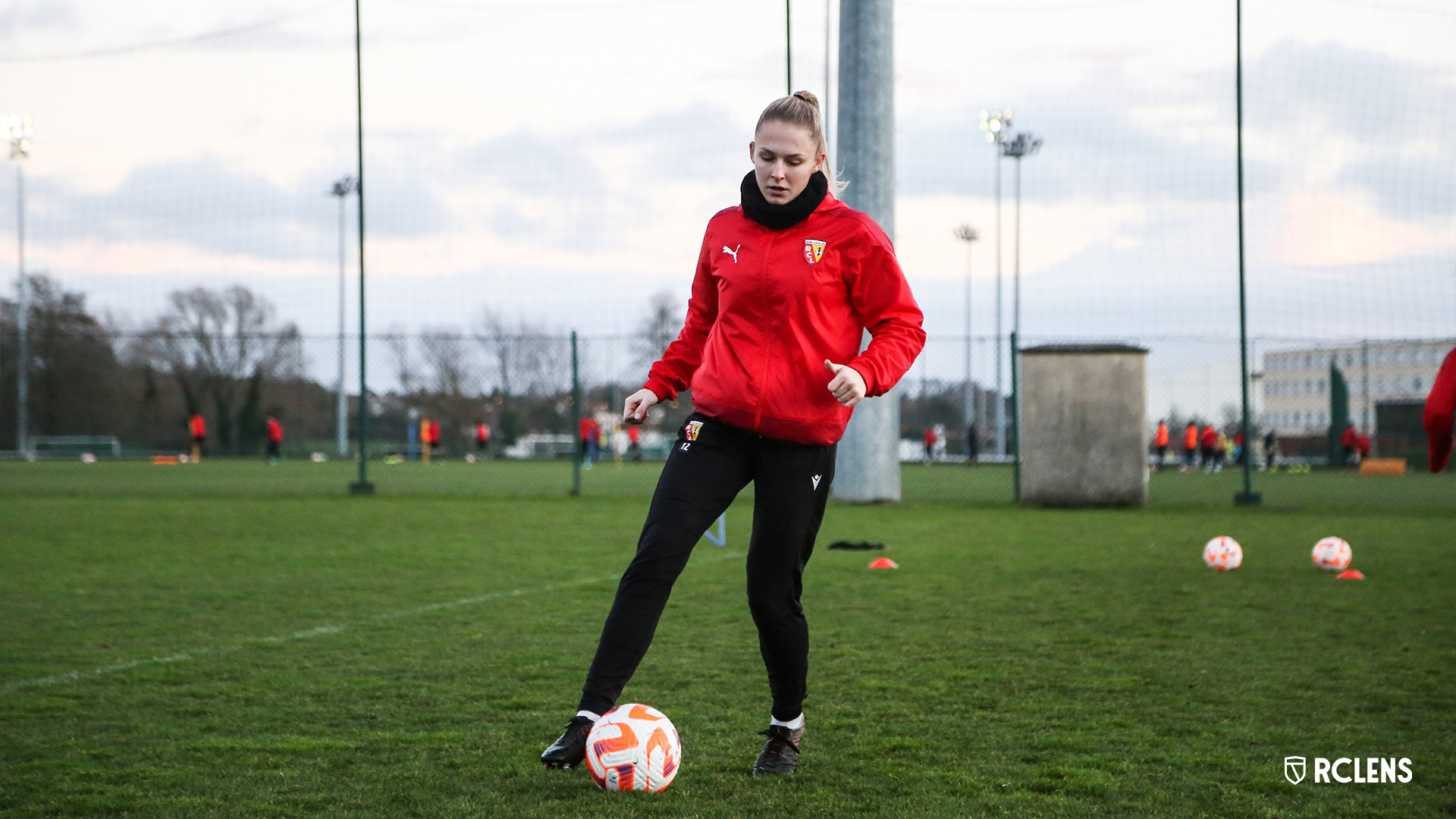 Entraînement du RC Lens Féminin