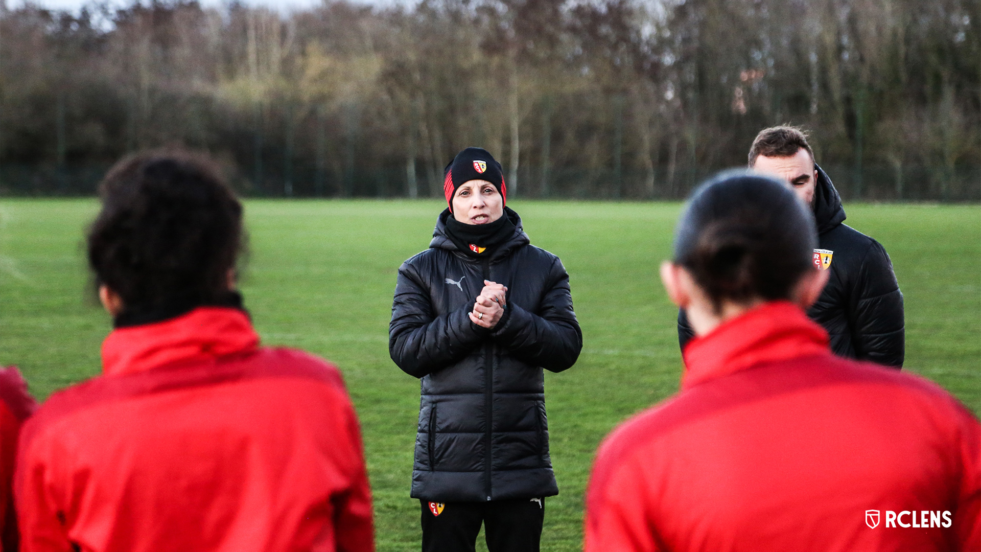 Entraînement du RC Lens Féminin