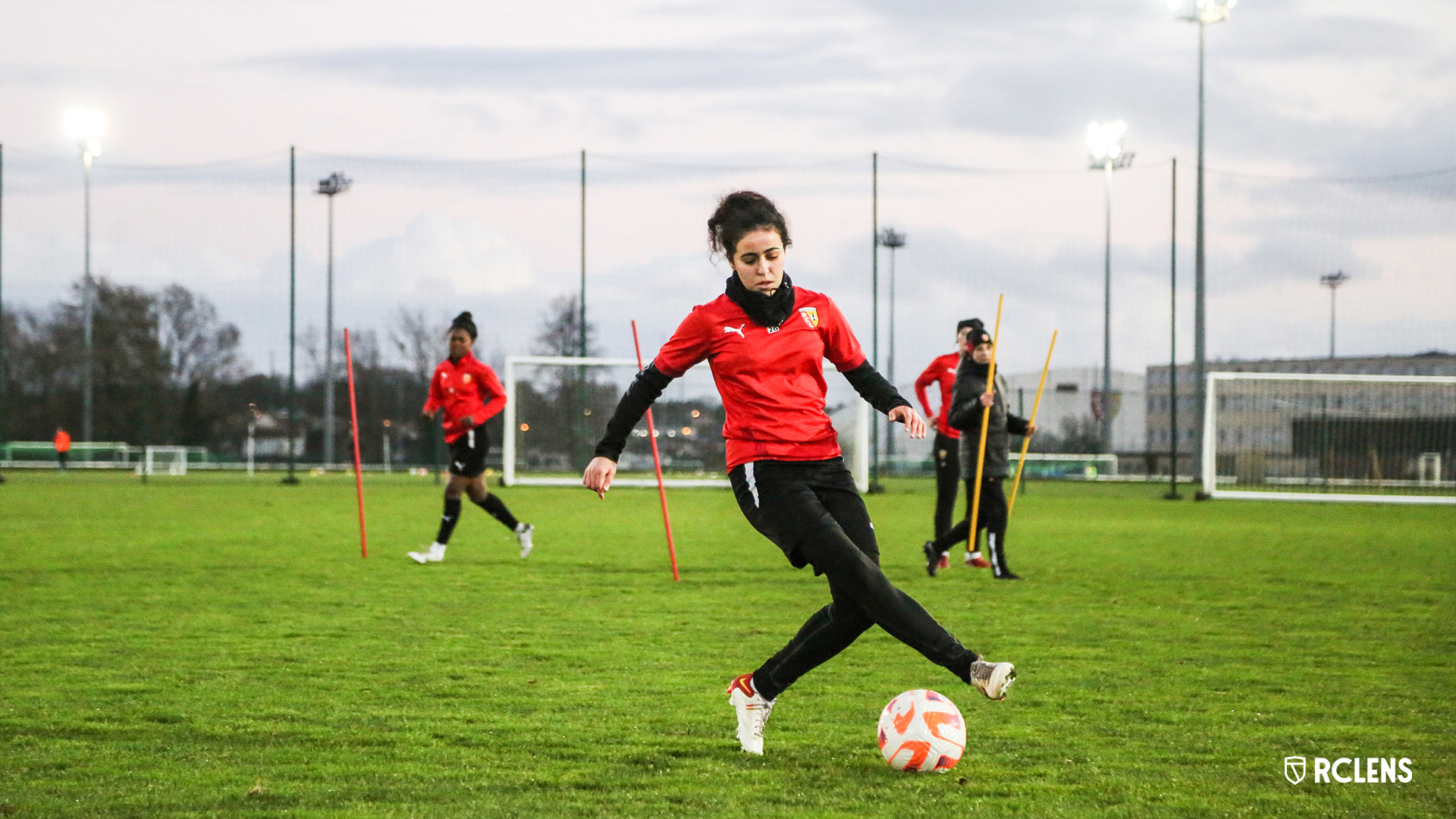 Entraînement du RC Lens Féminin