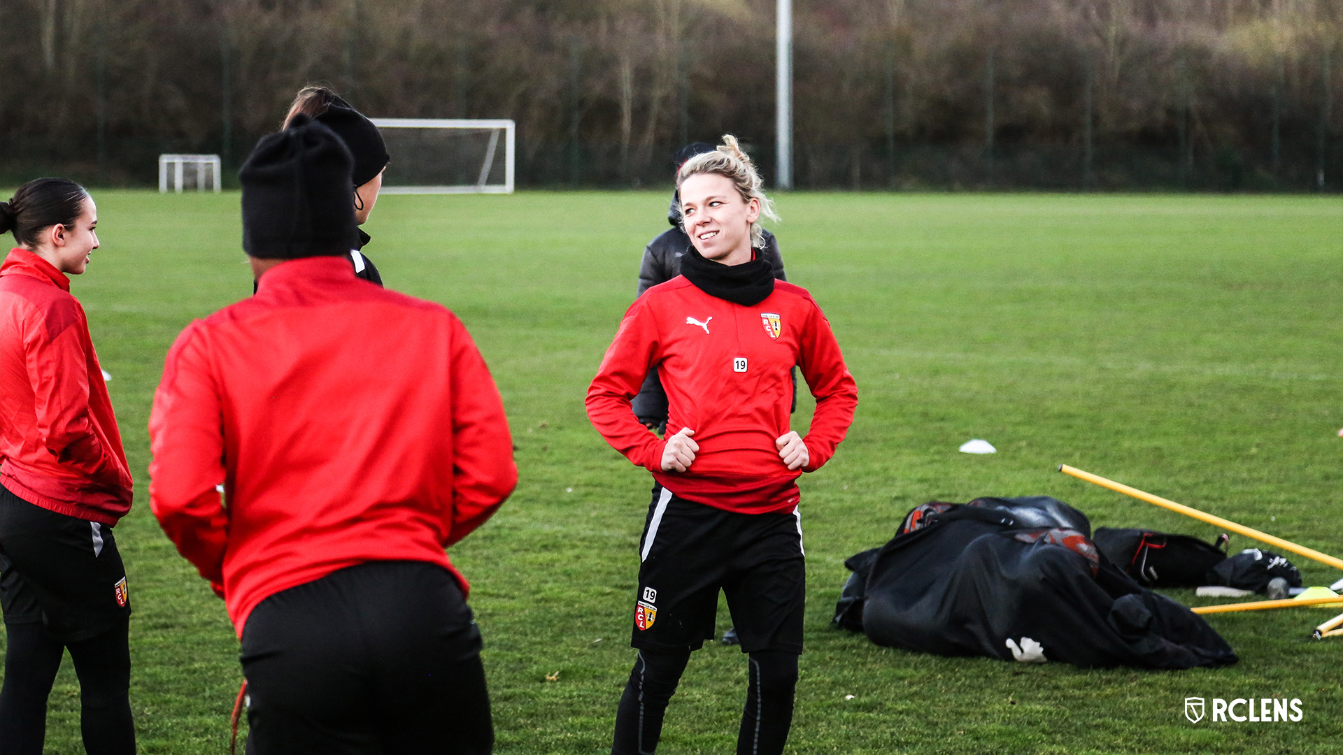 Entraînement du RC Lens Féminin