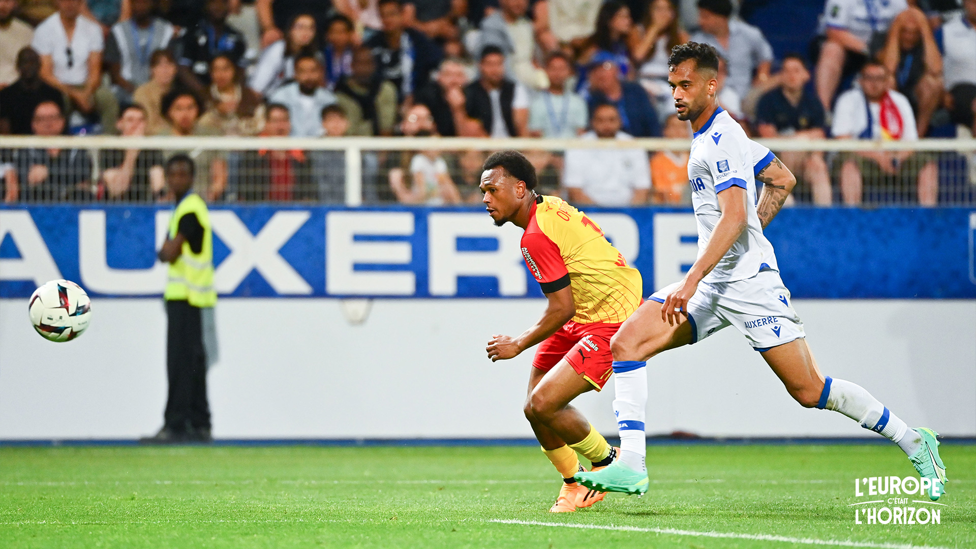 AJ Auxerre-RC Lens, l'après-match Loïs Openda