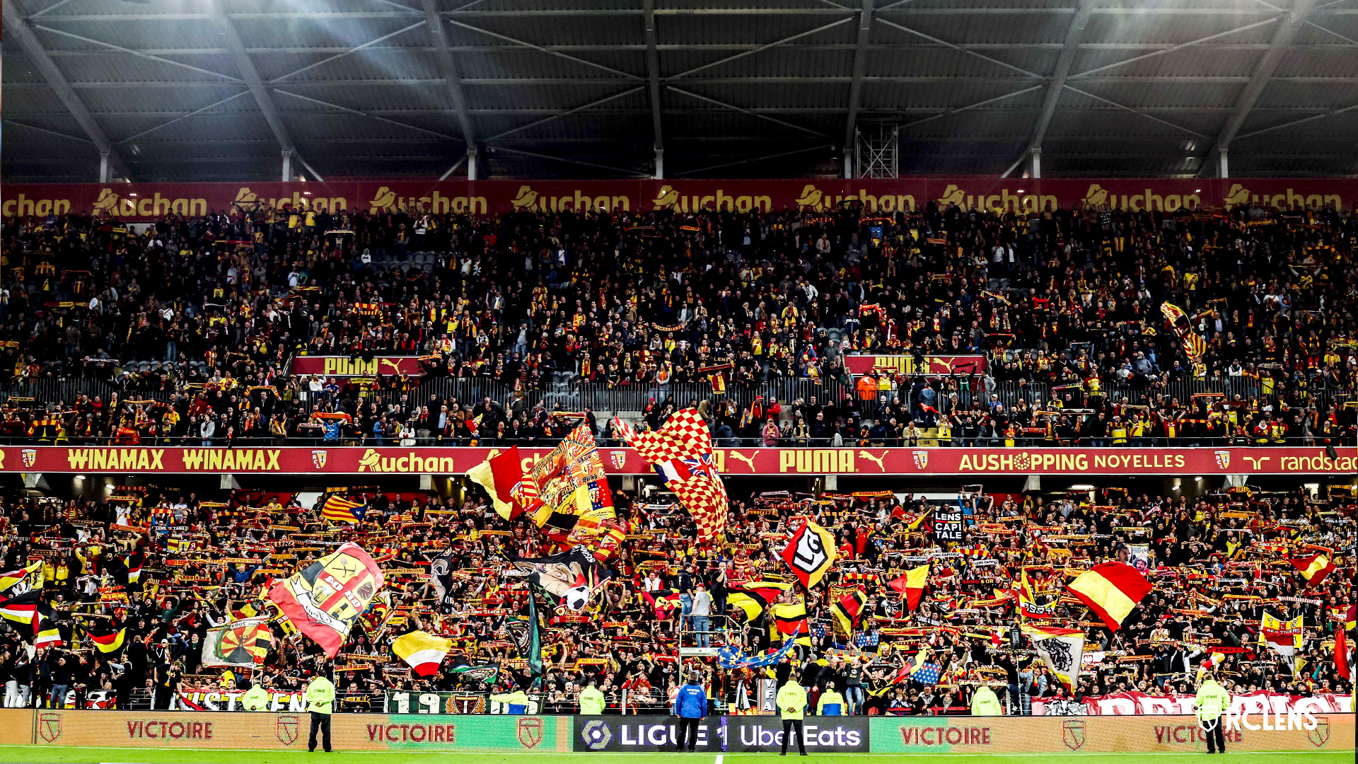 Supporters RC Lens Bollaert-Delelis