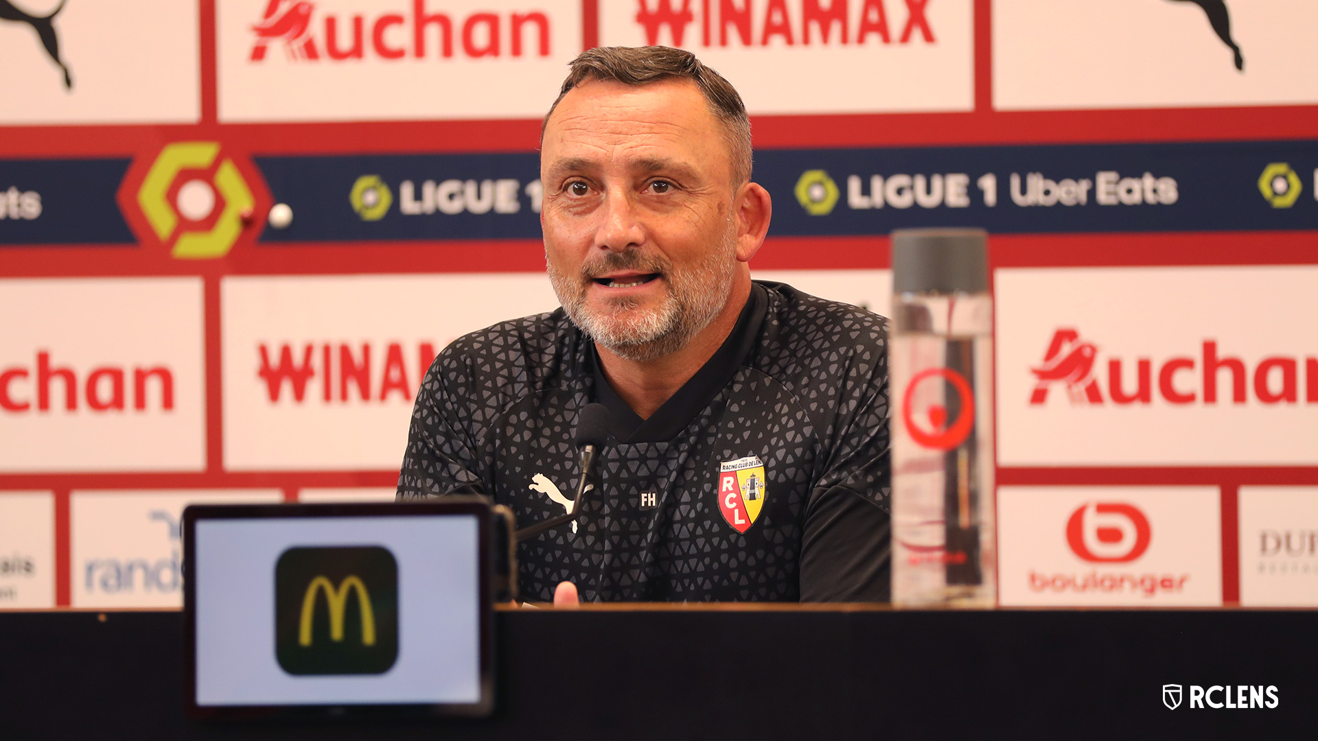 Avant RC Lens Stade Rennais : Franck Haise