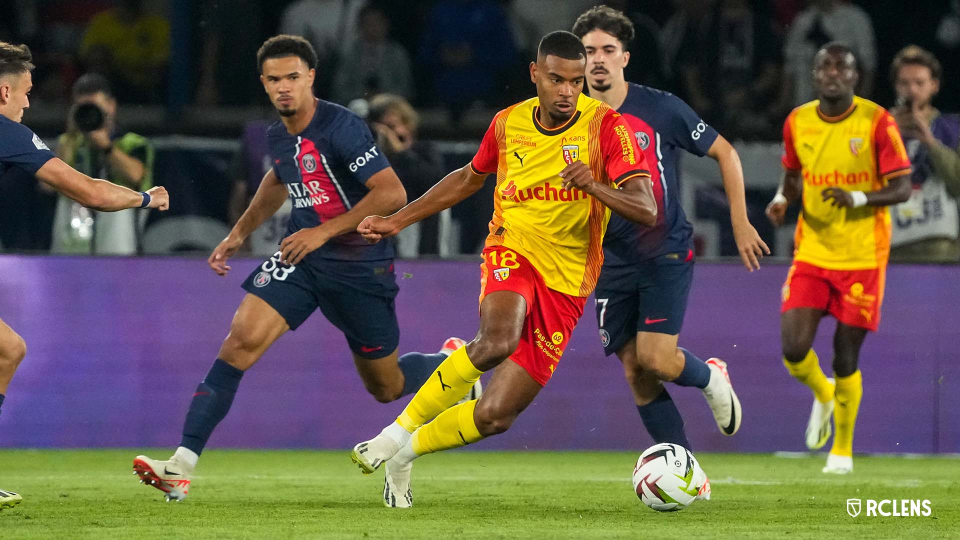 Paris Saint Germain RC Lens Compte rendu : Andy Diouf