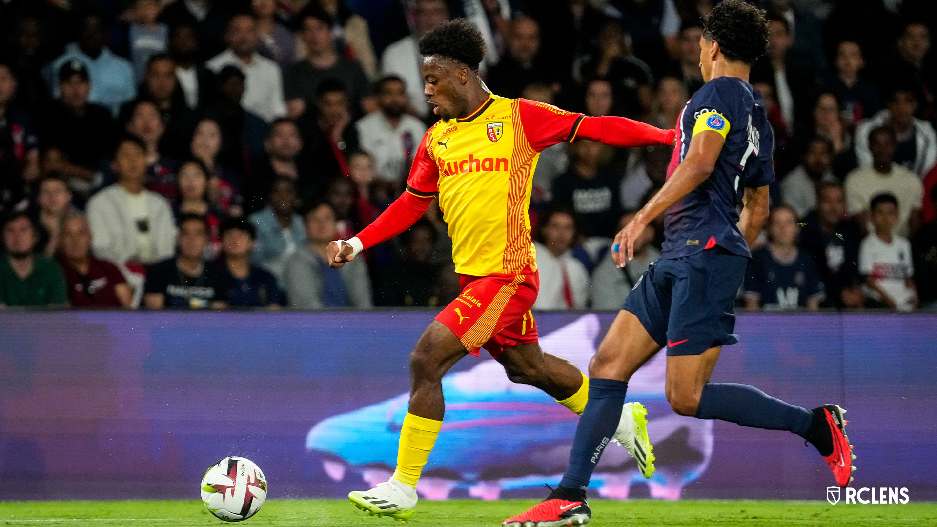 Paris Saint Germain RC Lens Compte rendu : Elye Wahi