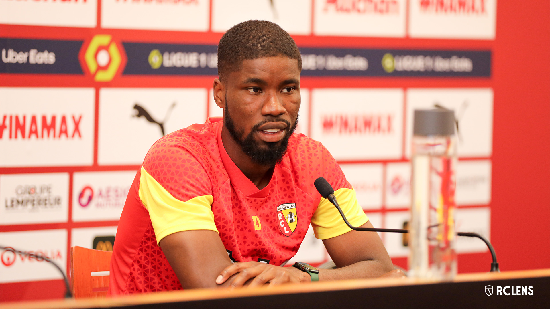 Avant Monaco-RC Lens : Kevin Danso