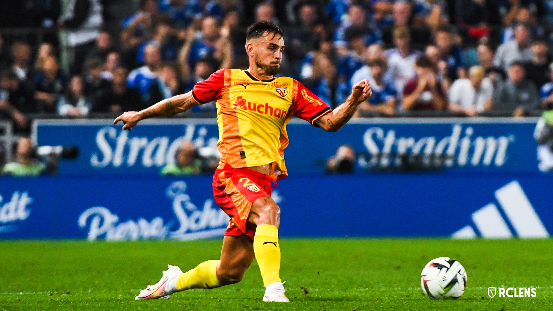 RC Strasbourg Alsace-RC Lens : Ruben Aguilar 