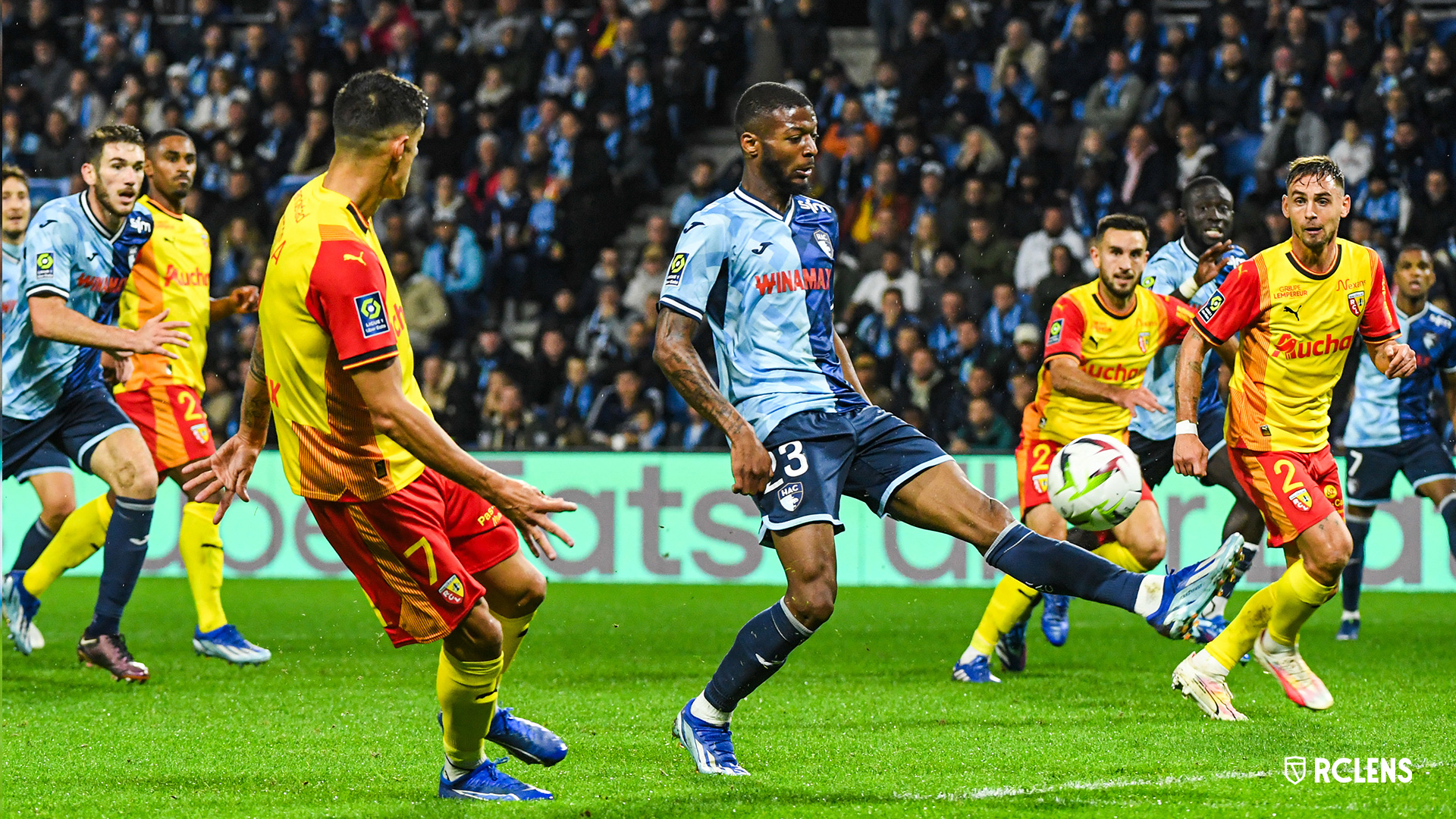 Havre AC-RC Lens : Florian Sotoca et Ruben Aguilar