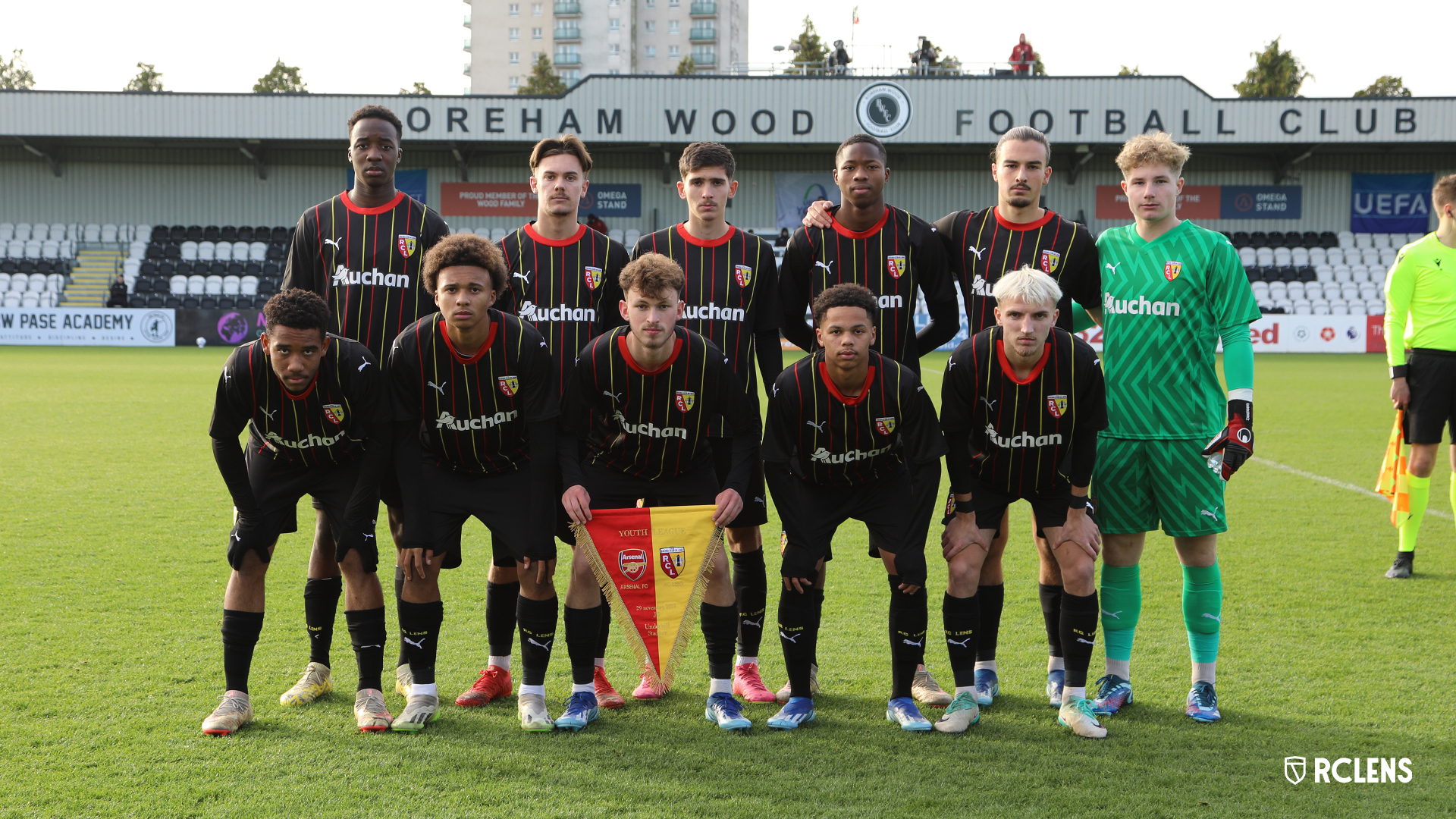 Arsenal FC U19-RC Lens U19 : le onze