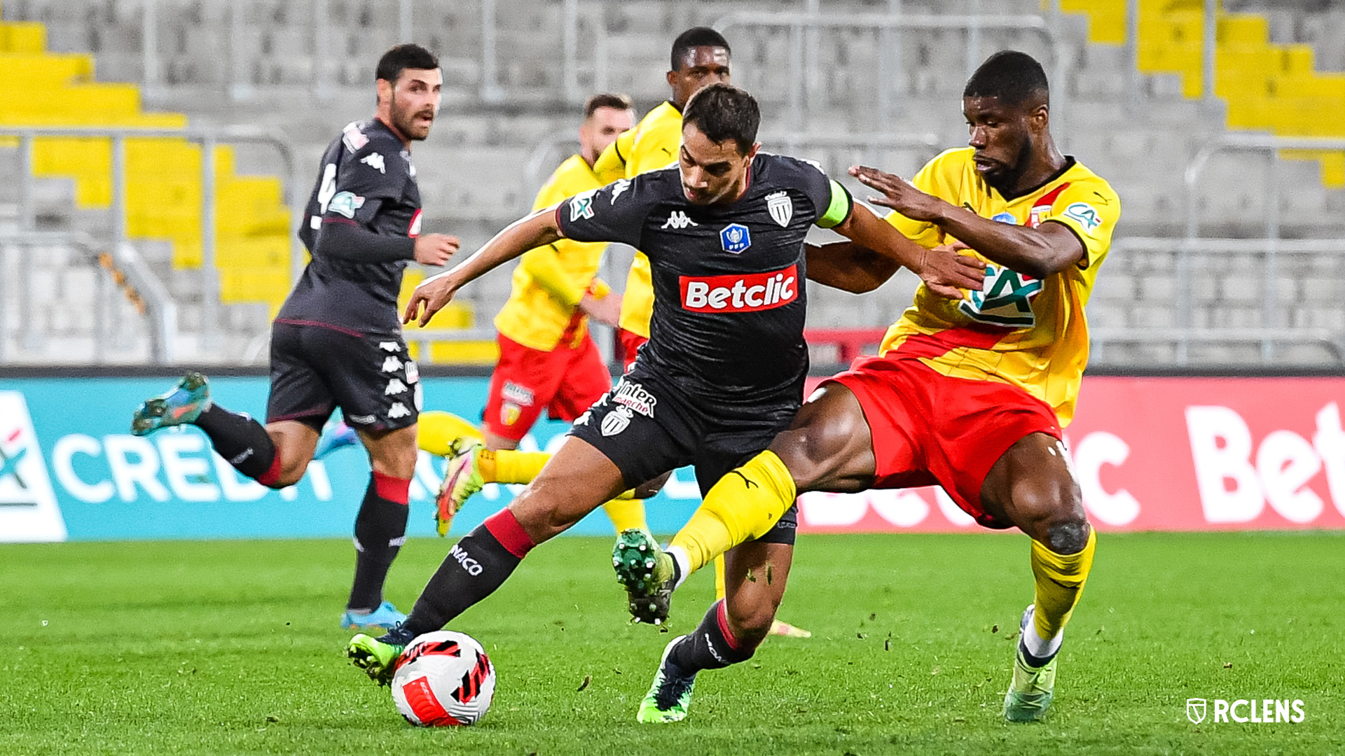 RC Lens-AS Monaco : Wissam Ben Yedder