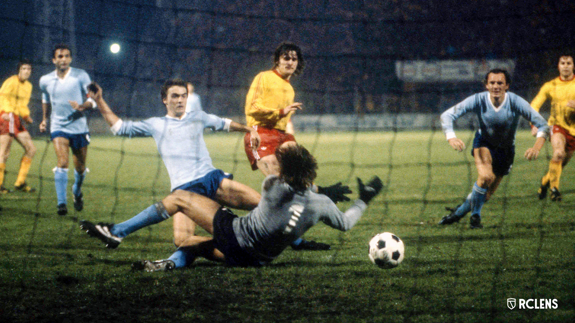 2 novembre 1977 : RC Lens 6-0 Lazio 100e en Coupe d'Europe