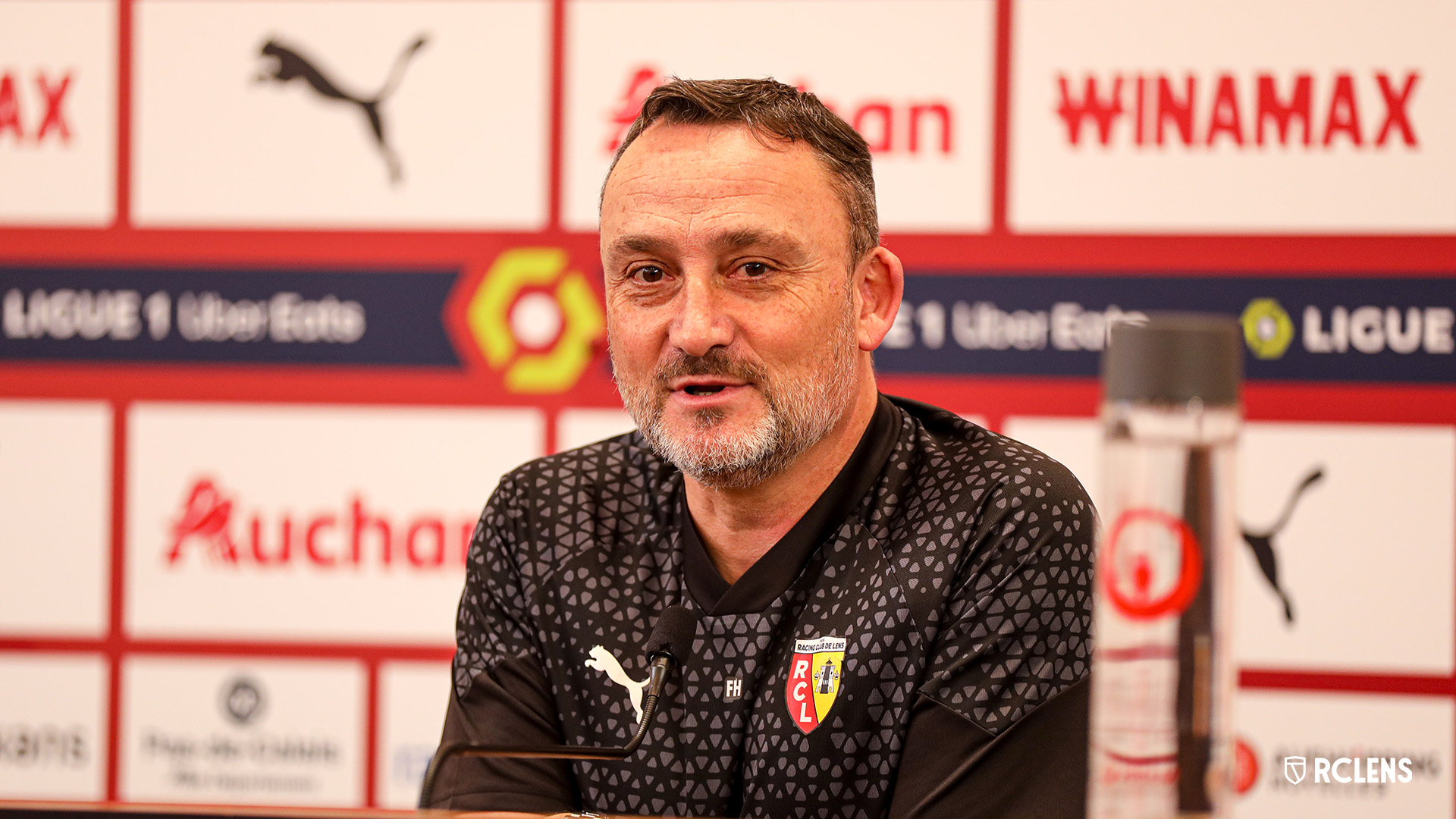 Conférence de presse avant RC Lens-Stade Brestois 29 : Franck Haise