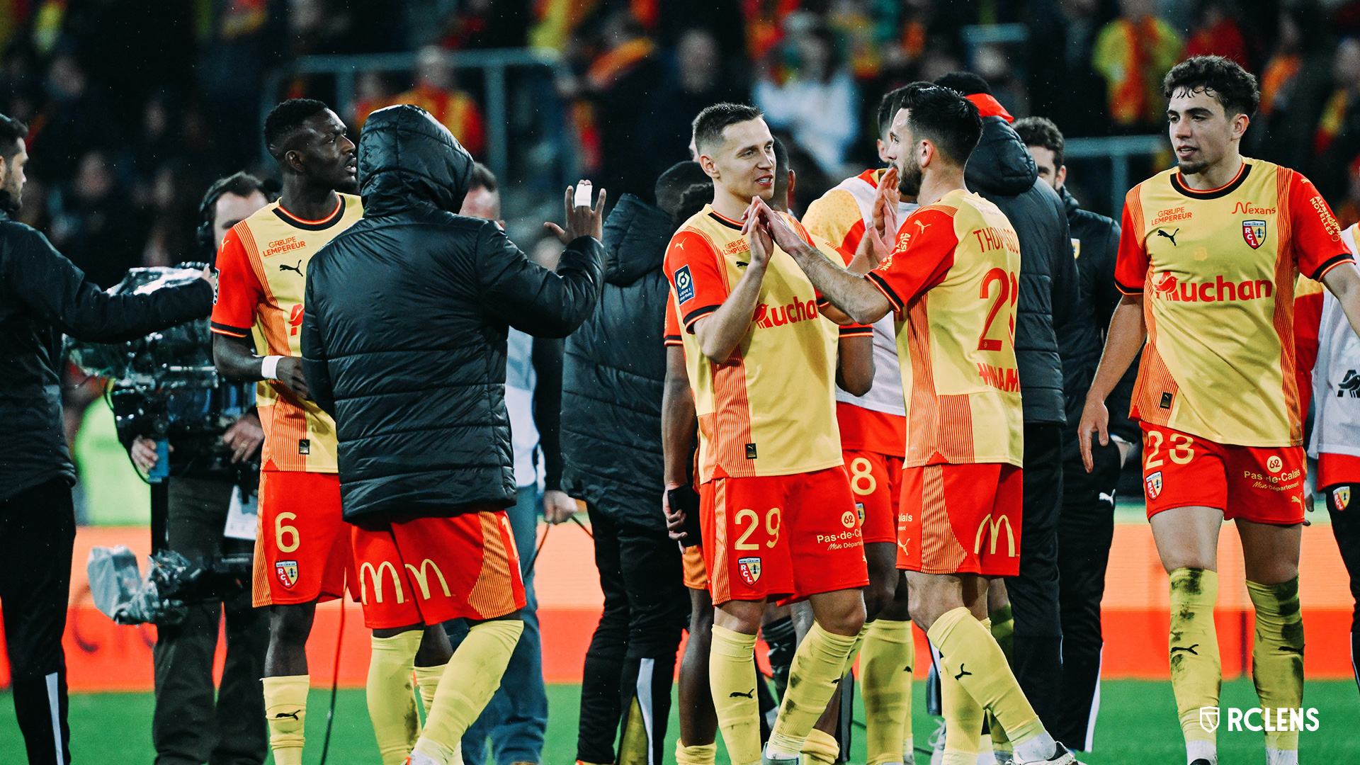 RC Lens-Stade Brestois 29 Przemyslaw Frankowski Adrien Thomasson