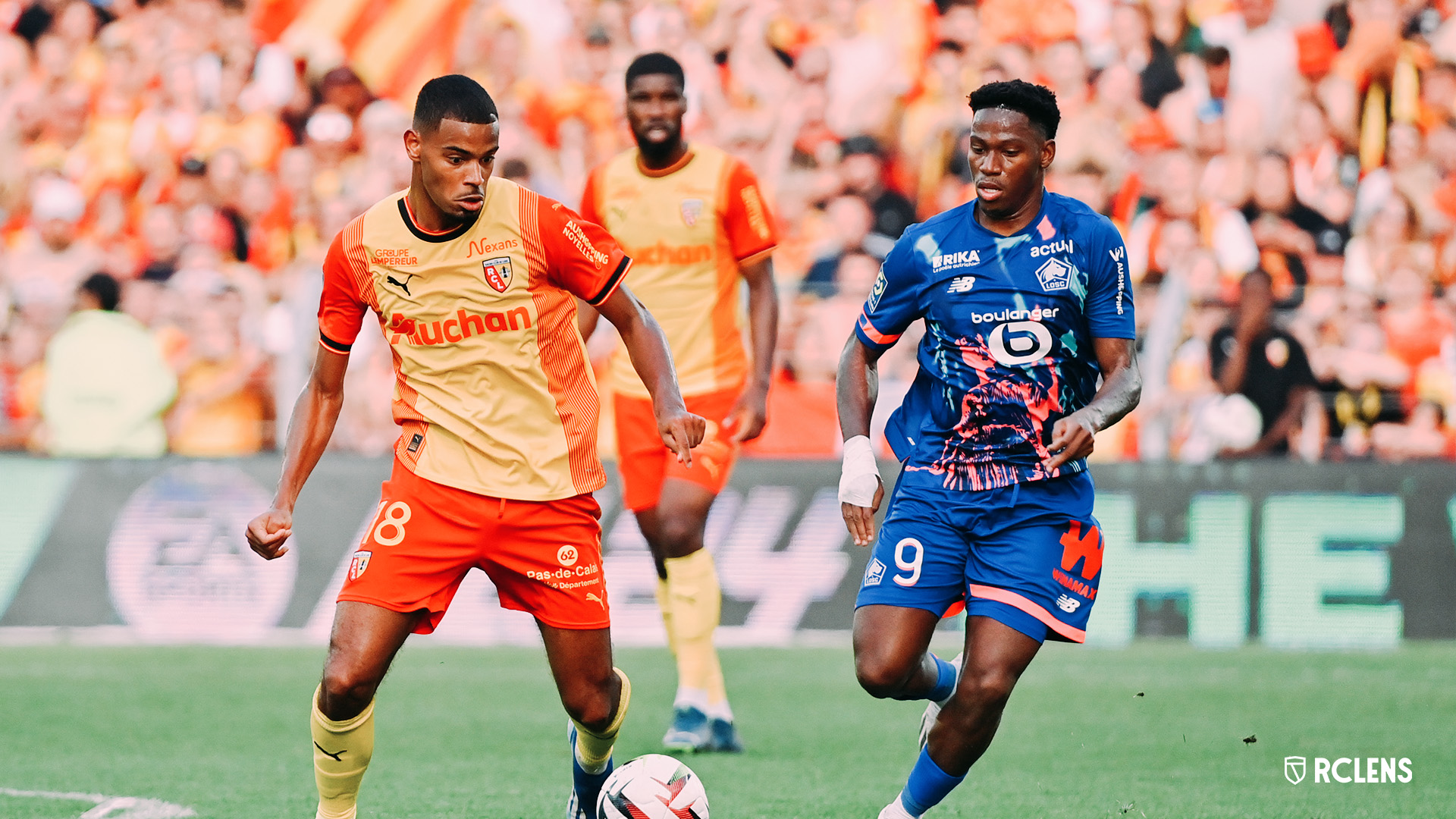 Lille OSC-RC Lens, l'avant-match à la lampe : Andy Diouf et Jonathan David