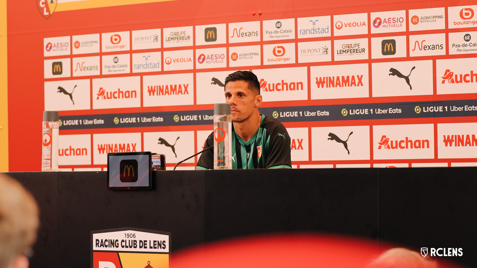 Conférence de presse avant Lille RC Lens : Florian Sotoca