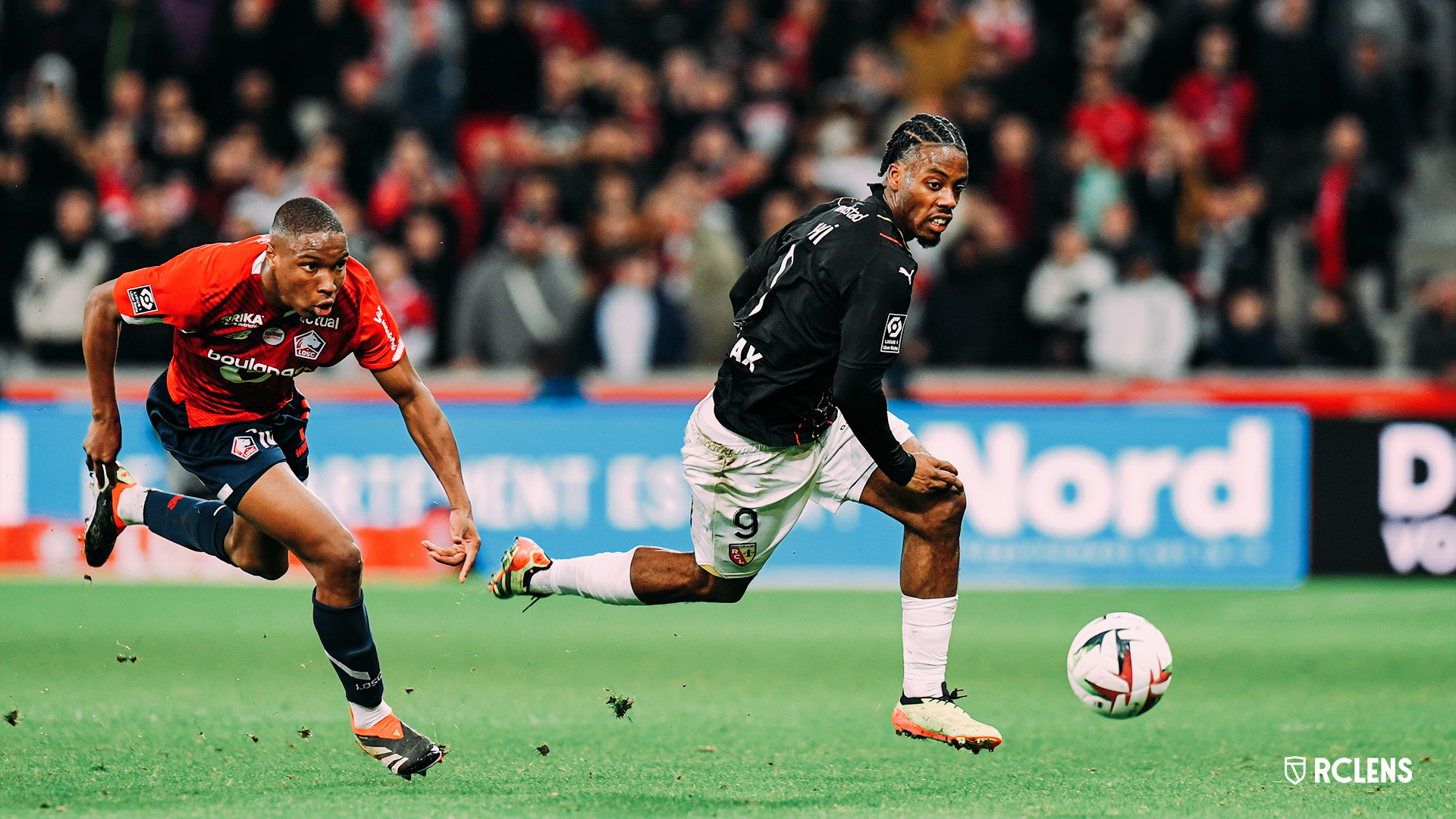 Lille OSC-RC Lens, l'après-match : Elye Wahi