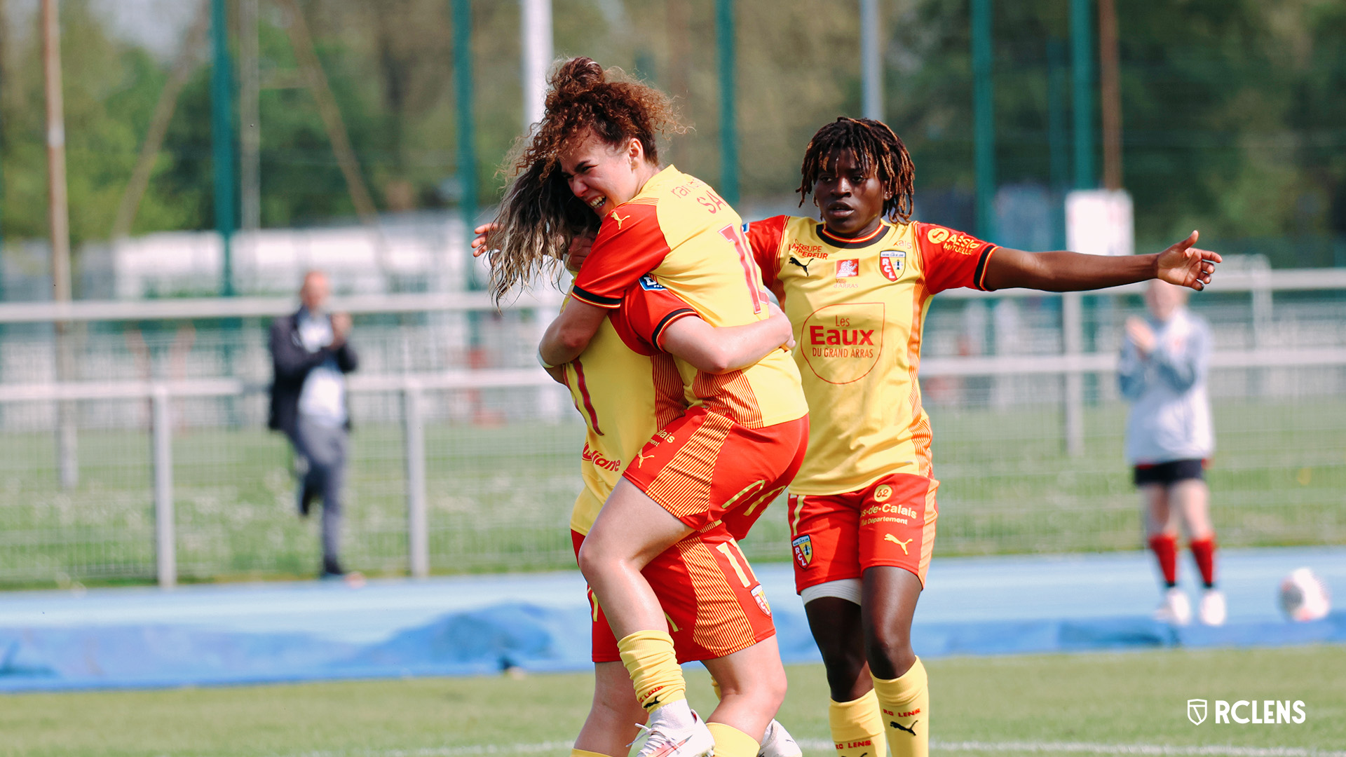 RC Lens Féminin - FC Metz D2F : Lina Thivillon et Kahissa Saïdi