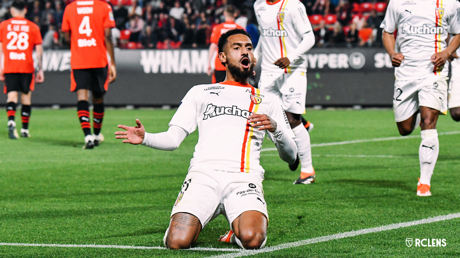 Stade Rennais FC-RC Lens Angelo Fulgini